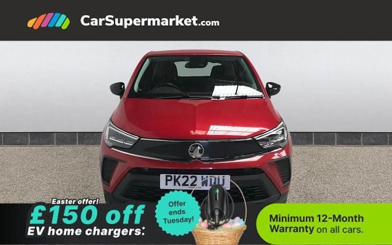 Used Vauxhall Crossland Design Edition 110 HP (80 kW) 2022 Red SUV
