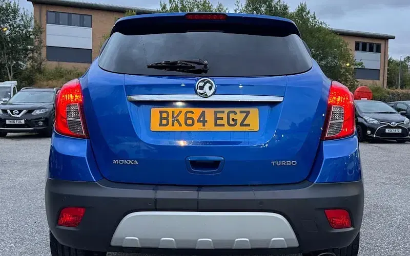 Used Vauxhall Mokka S 140 HP (102 kW) 2014 Blue SUV