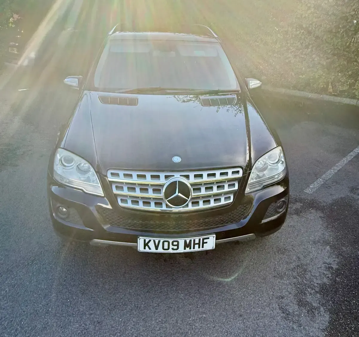 Usado Mercedes ML320 2009 Preto SUV