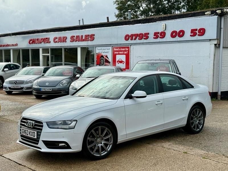 White Used 2014 Audi A4 Comfort Sedan | £7,495 (Fair price) - Image 1/4