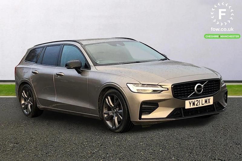 Grey Used 2021 Volvo V60 R-Design Estate | £19,399 (Super price) - Image 1/4
