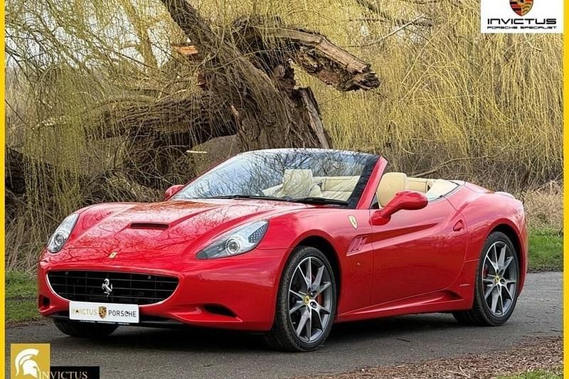 Used Ferrari California 490 HP (360 kW) 2009 Red Cabriolet