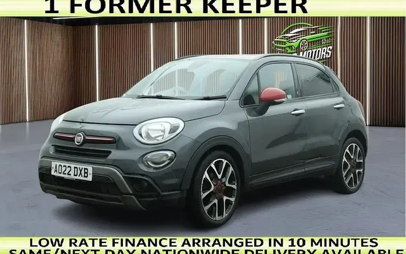 Used Fiat 500X Red 120 HP (88 kW) 2022 SUV