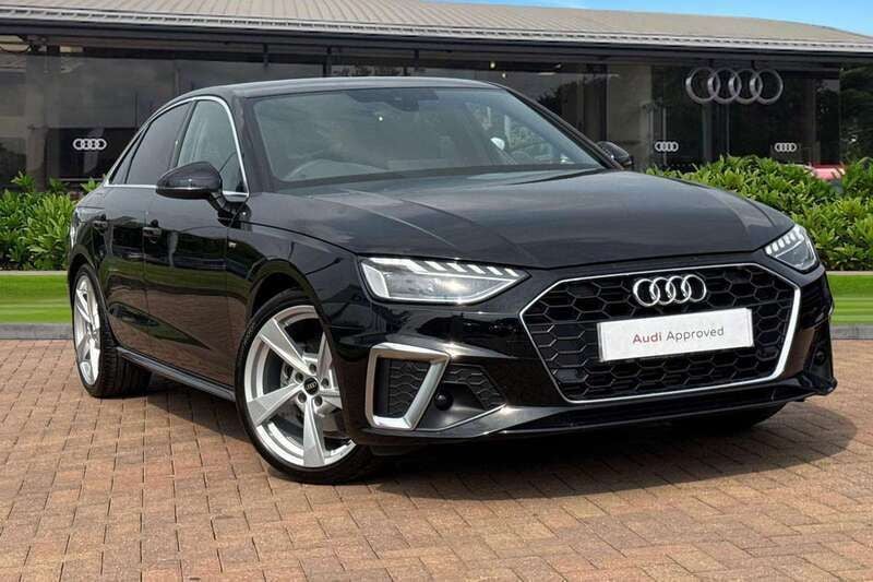 Black Used 2024 Audi A4 S-Line Sedan | £27,490 (Fair price) - Image 1/4