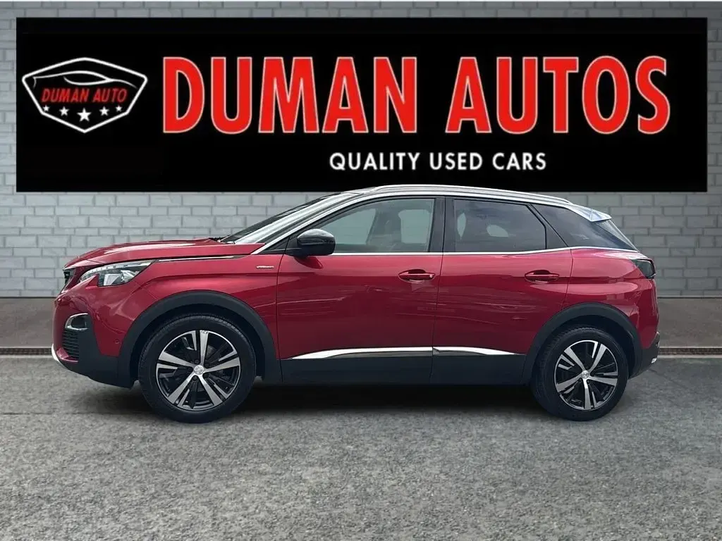 Used Peugeot 3008 GT-line 130 HP (95 kW) 2020 Red SUV