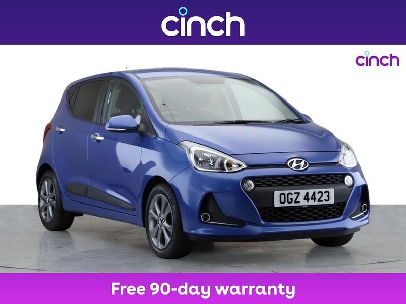 Blue Used 2019 Hyundai i10 Premium SE Hatchback | £11,449 (Fair price) - Image 1/3