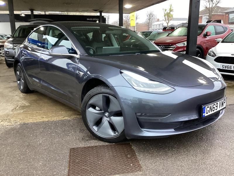 Used Tesla Model 3 Standard Range 52 kW (72 HP) 2019 Grey Sedan