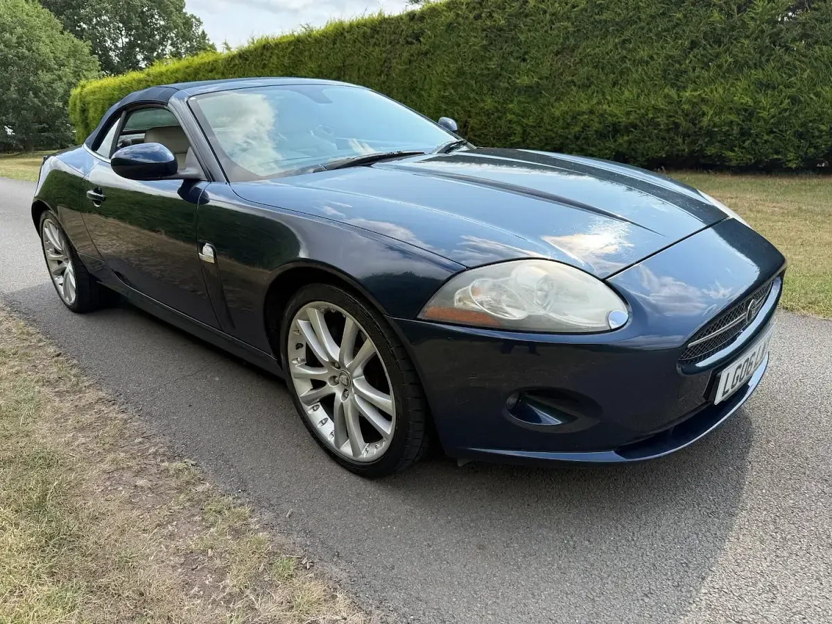 Used Jaguar XK 300 HP (220 kW) 2006 Blue Coupe