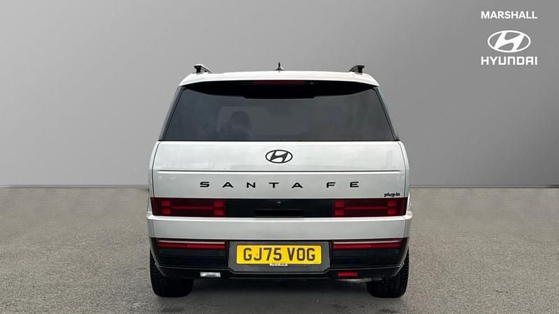 Used Hyundai Santa Fe 253 HP (186 kW) 2025 Typhoon silver SUV