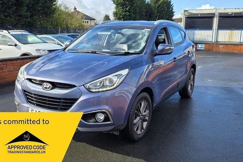 Used Hyundai ix35 SE 115 HP (84 kW) 2013 Blue SUV