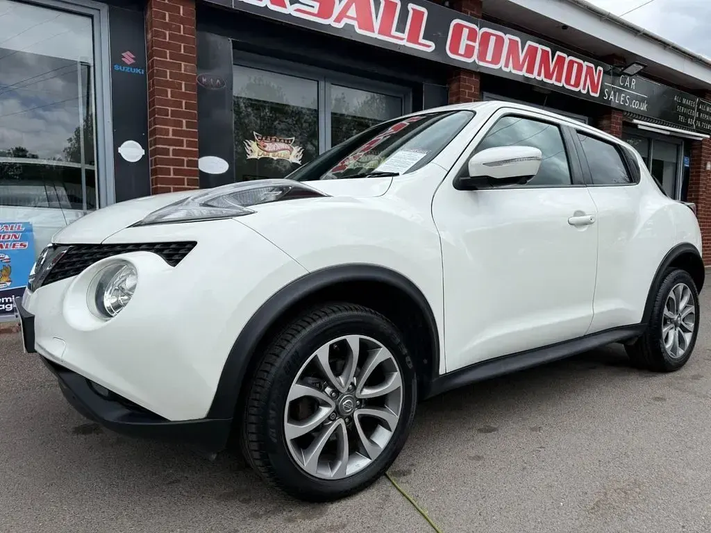 Used Nissan Juke S 110 HP (80 kW) 2014 White SUV