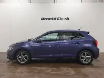 Used VW Polo R-line 95 HP (69 kW) 2023 Purple Hatchback