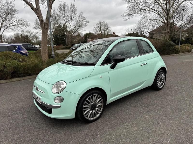 Used Fiat 500 69 HP (50 kW) 2014 Green Hatchback
