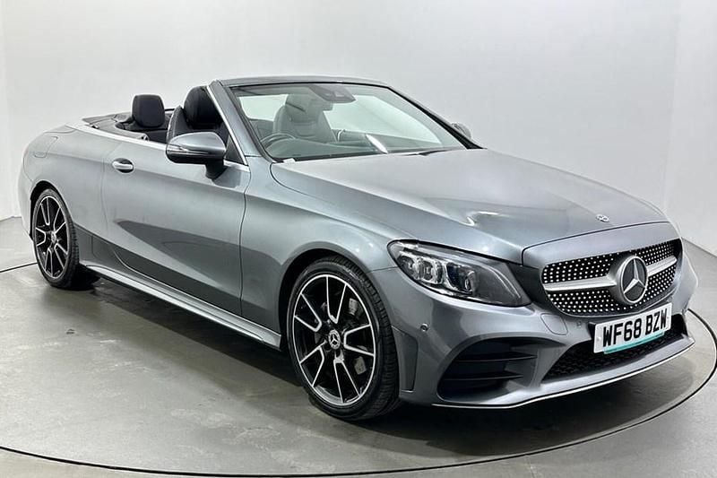 Used Mercedes C200 AMG Line Premium 2018 Grey Cabriolet