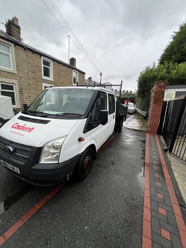 Used Ford Transit 100 HP (73 kW) 2013 White Cabriolet