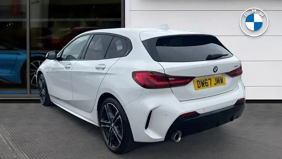 Used BMW 118 M Sport 134 HP (98 kW) 2024 White Hatchback