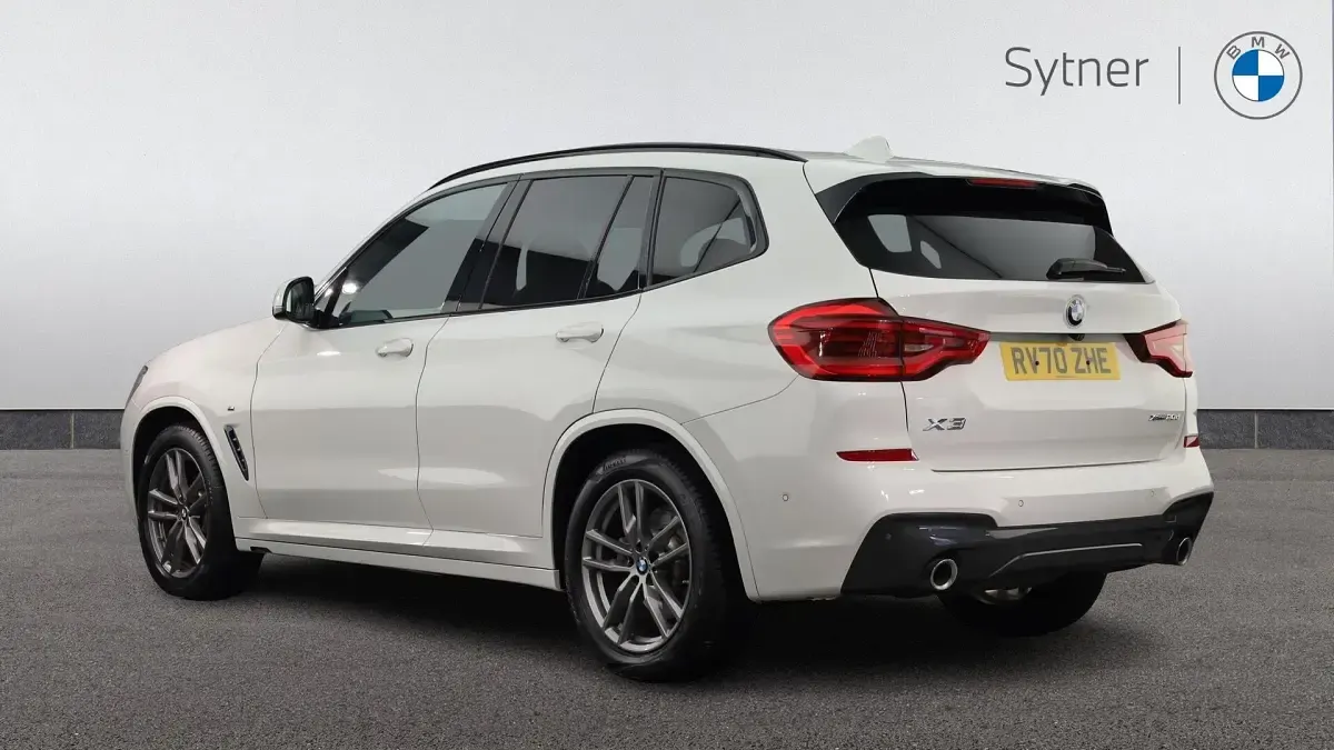 Used BMW X3 M Sport 187 HP (137 kW) 2020 White SUV
