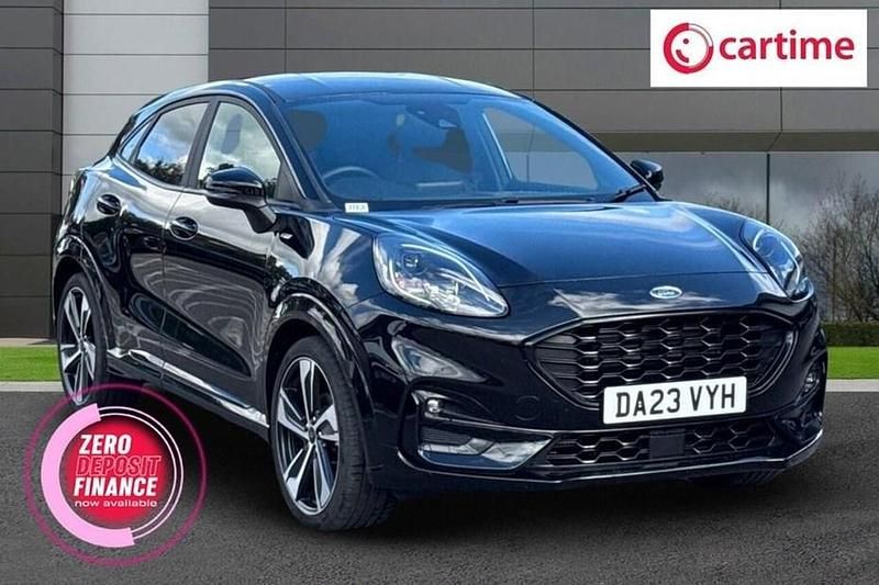 Black Used 2023 Ford Puma Gen-E ST-Line X SUV | £17,198 (Fair price) - Image 1/1