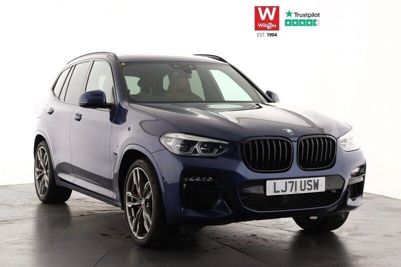 Blue Used 2021 BMW X3 M Sport SUV | £34,699 (Fair price) - Image 1/4