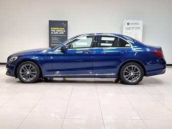 Used Mercedes C200 136 HP (100 kW) 2016 Blue Sedan