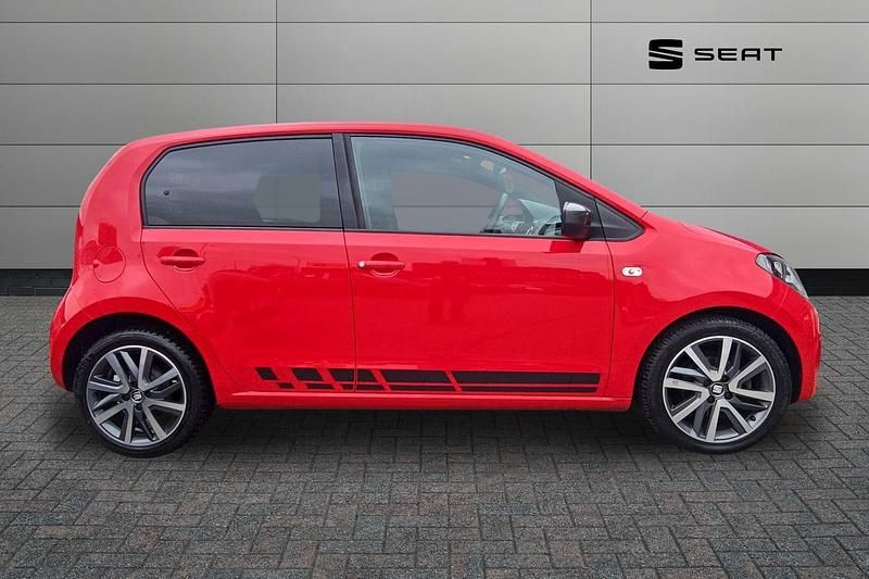 Used Seat Mii FR-Line 73 HP (53 kW) 2018 Red Hatchback