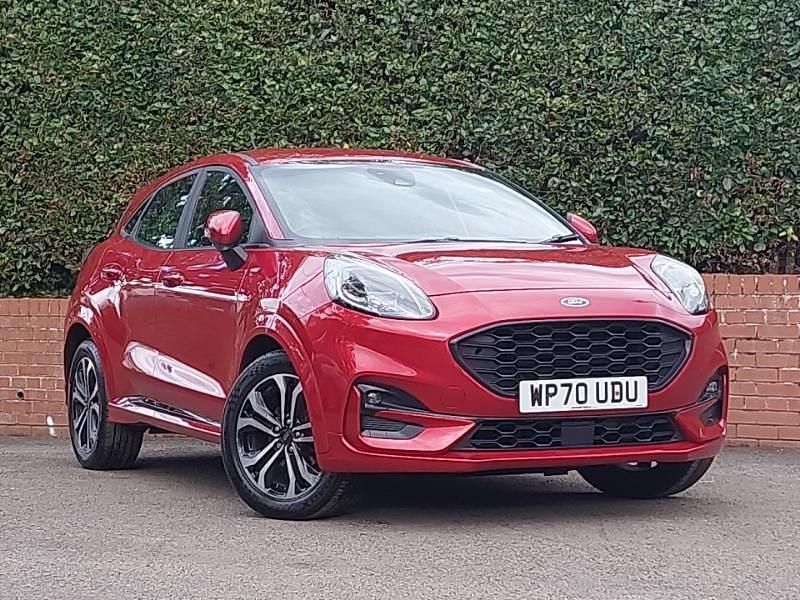 Red Used 2020 Ford Puma ST-Line Hatchback | £12,698 (A bit pricey) - Image 1/4