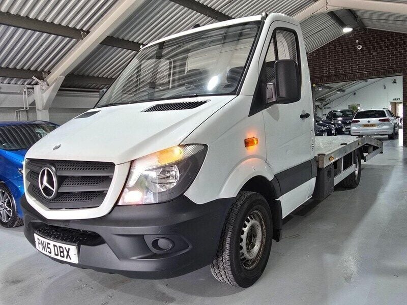 White Used 2015 Mercedes Sprinter Van | £7,850 (A bit pricey) - Image 1/4