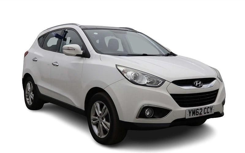 Used Hyundai ix35 Premium 116 HP (85 kW) 2013 White SUV