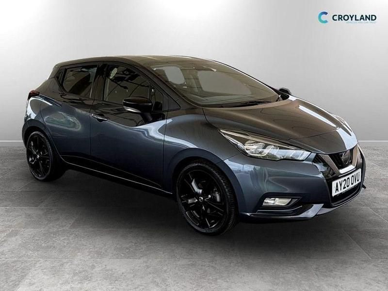 Usado Nissan Micra N-TEC 100 HP (73 kW) 2020 Cinzento Citadino