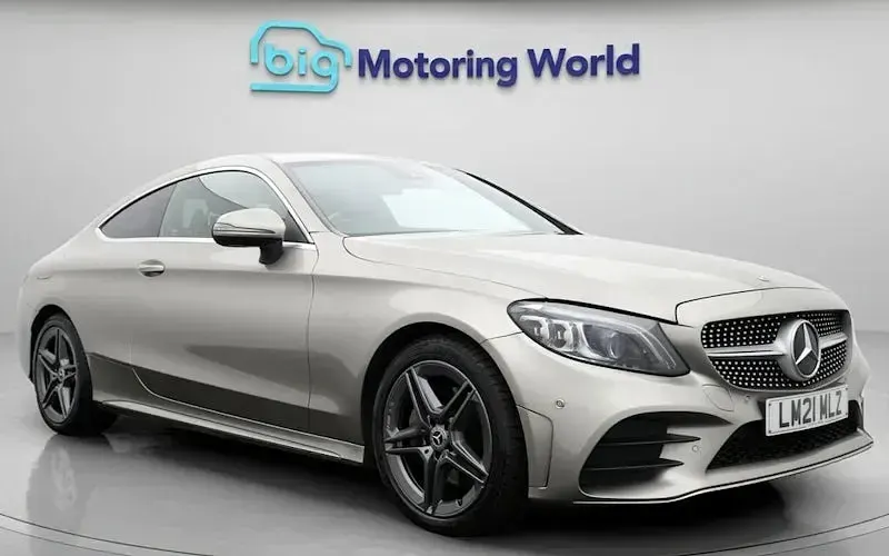 Used Mercedes C200 AMG line 198 HP (145 kW) 2021 Coupe