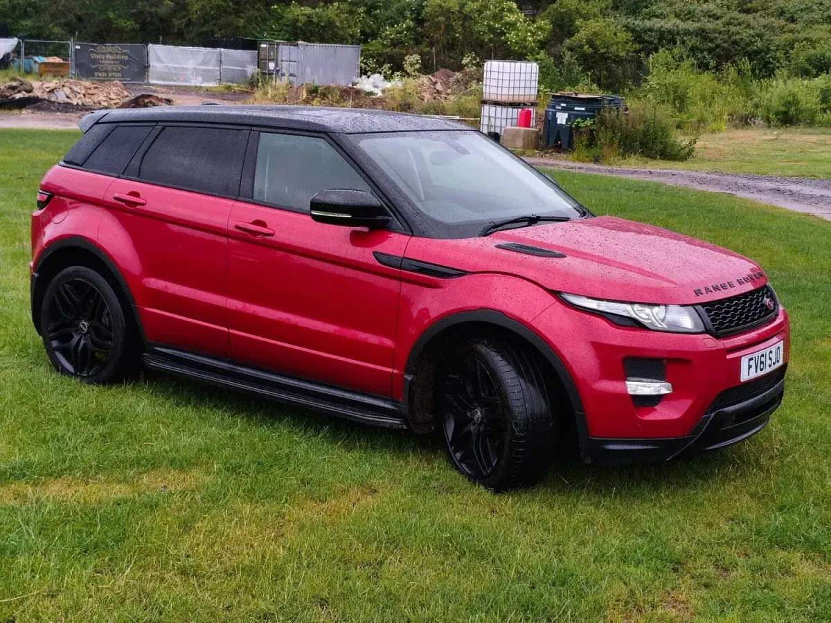 Used Land Rover Range Rover evoque Dynamic 2012 Red SUV
