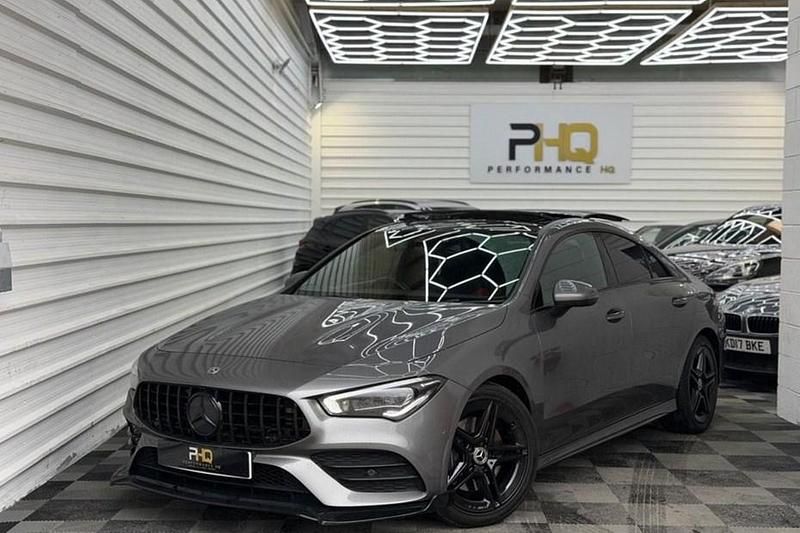 Used Mercedes CLA220 AMG Line Premium Plus 2019 Grey Sedan