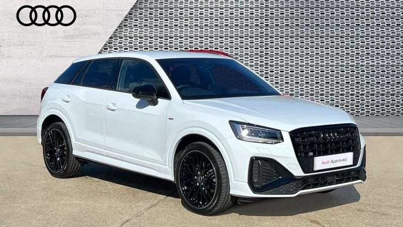 White Used 2025 Audi Q2 Black Edition SUV | £30,359 (Expensive) - Image 1/4
