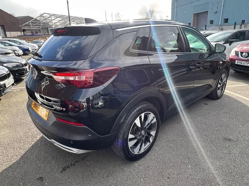 Used Vauxhall Grandland X Sport 177 HP (130 kW) 2019 Black SUV