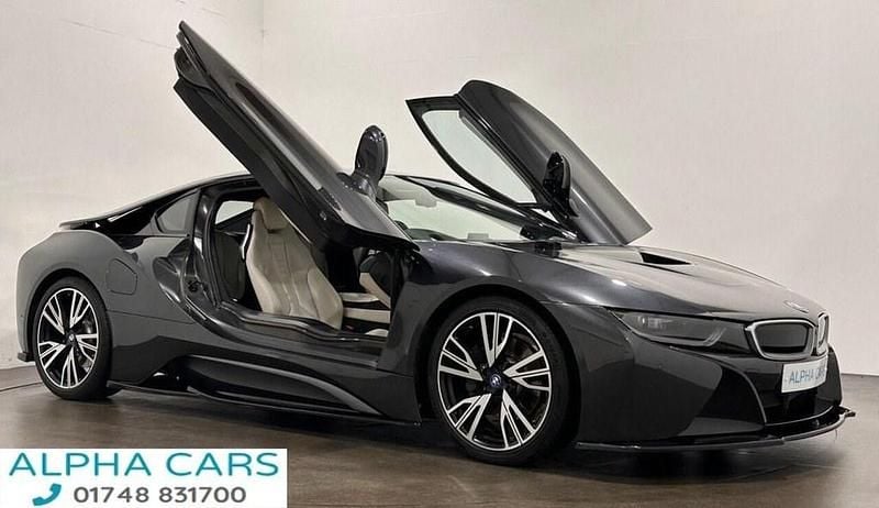 Grey Used 2018 BMW i8 Comfort Edition Coupe | £40,995 (A bit pricey) - Image 1/4