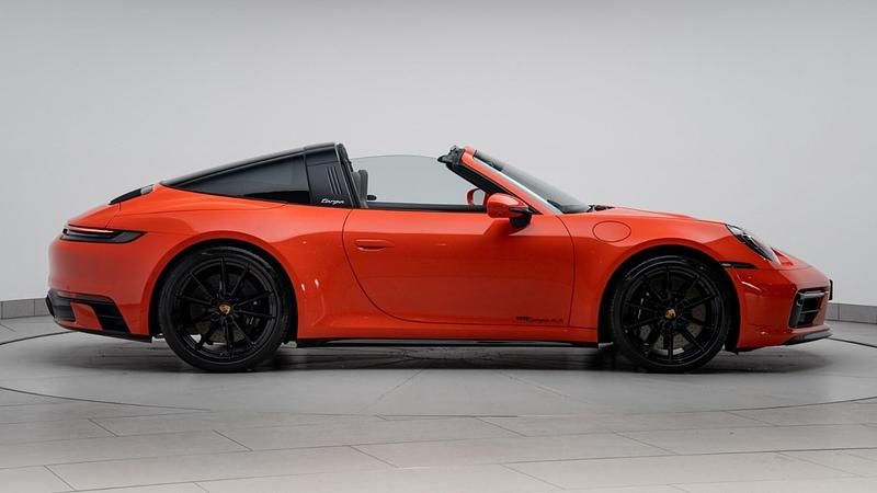 New Porsche 911 2025 Orange Cabriolet