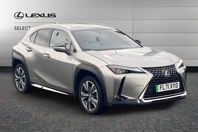 Sonic white Used 2021 Lexus UX 300e SUV | £20,095 (Expensive) - Image 1/3