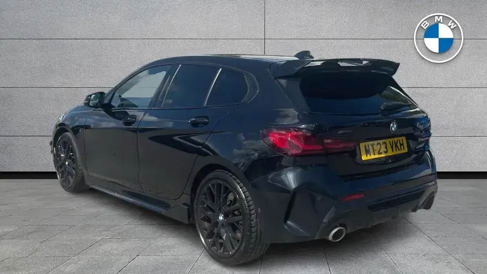 Used BMW M135 Shadowline 302 HP (222 kW) 2023 Black Hatchback