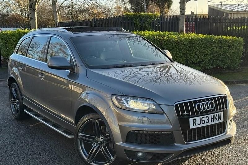 Grey Used 2013 Audi Q7 S-line plus SUV | £12,995 (Fair price) - Image 1/1