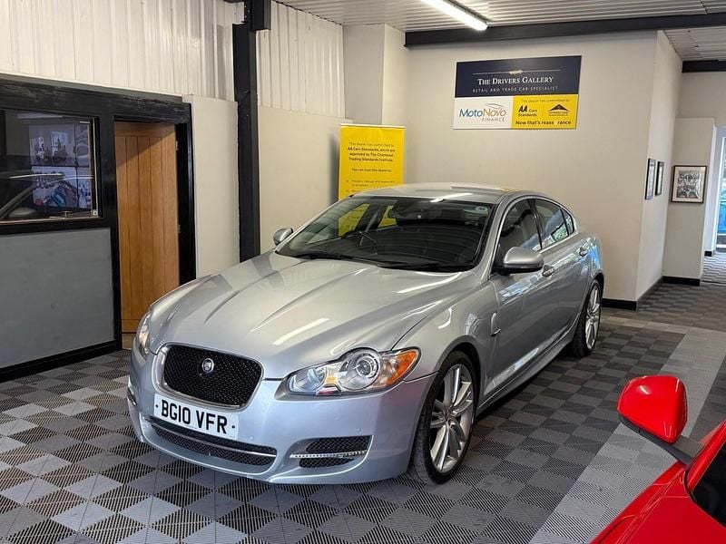 Silver Used 2010 Jaguar XF Portfolio Sedan | £5,495 (Fair price) - Image 1/4