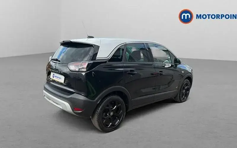 Used Vauxhall Crossland 110 HP (80 kW) 2021 Black SUV