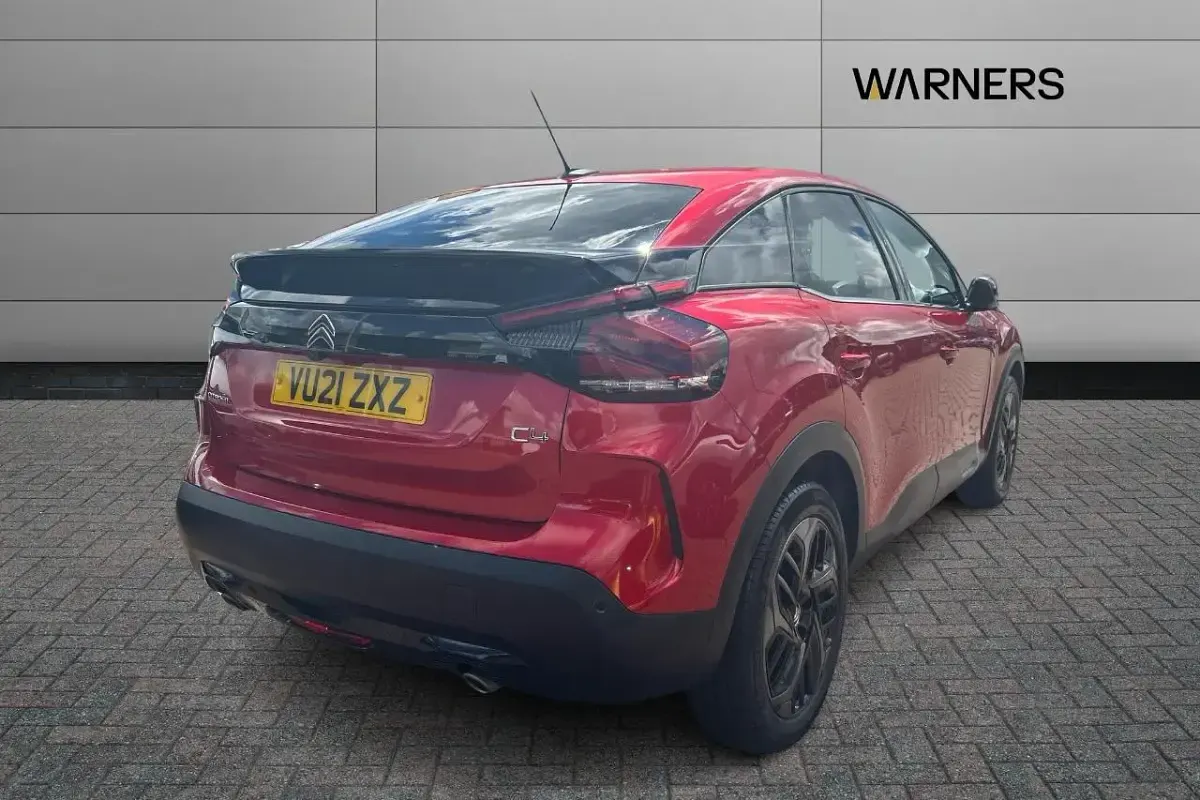 Used Citroën C4 PureTech 127 HP (93 kW) 2021 Red Hatchback