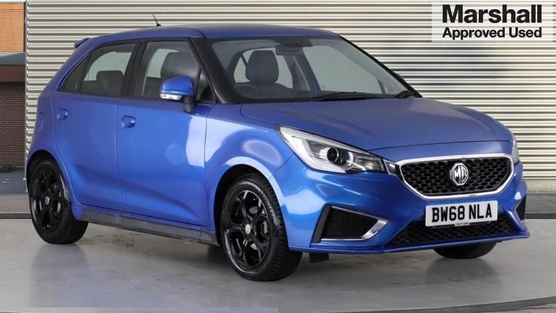 Blue Used 2019 MG MG3 Exclusive Hatchback | £8,225 (Fair price) - Image 1/4