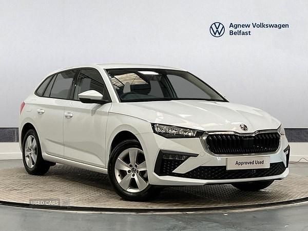 White Used 2025 Skoda Scala SE Hatchback | £16,995 (Fair price) - Image 1/4