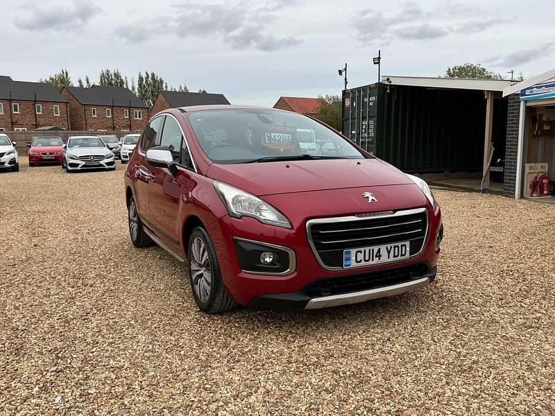 Red Used 2014 Peugeot 3008 Active Hatchback | £4,295 (Fair price) - Image 1/4