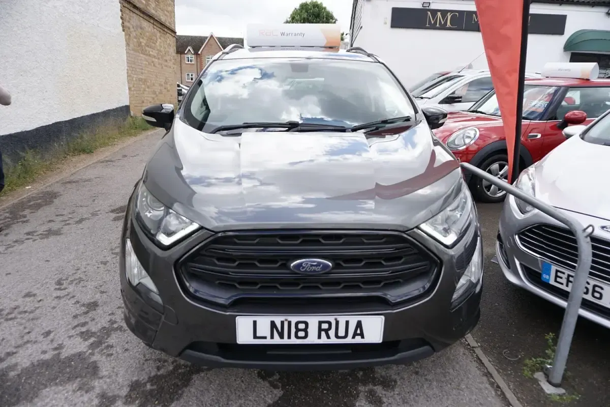 Used Ford Ecosport ST-Line 125 HP (91 kW) 2018 Grey SUV