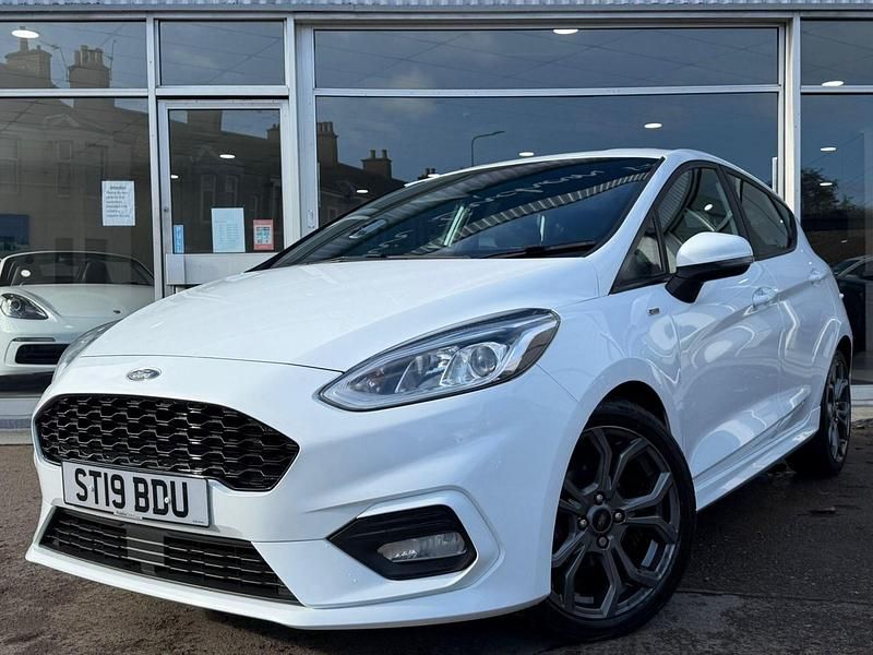 Used Ford Fiesta ST-Line 125 HP (91 kW) 2019 White Hatchback