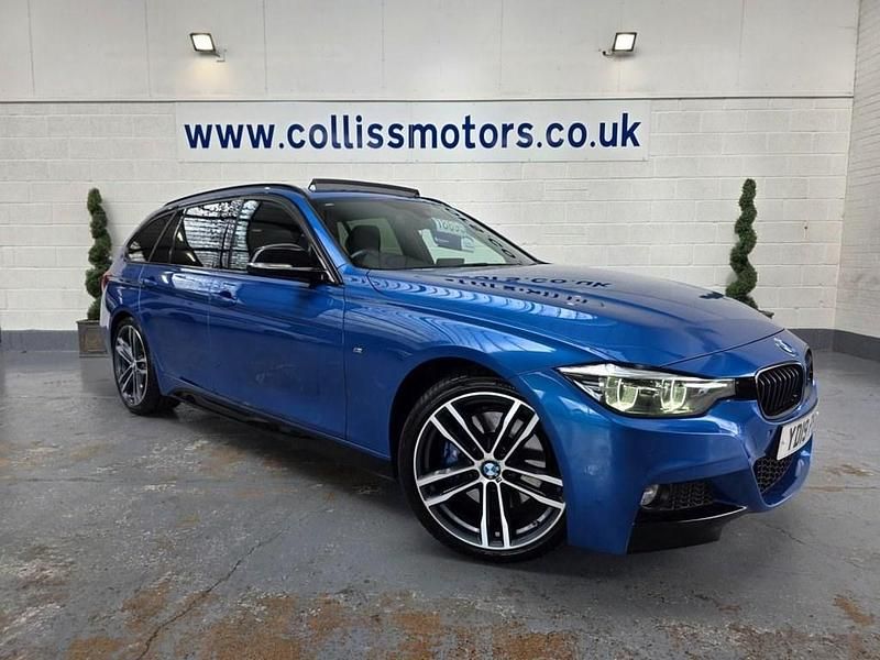 Blue Used 2019 BMW 320 M Sport Estate | £18,695 (Fair price) - Image 1/4