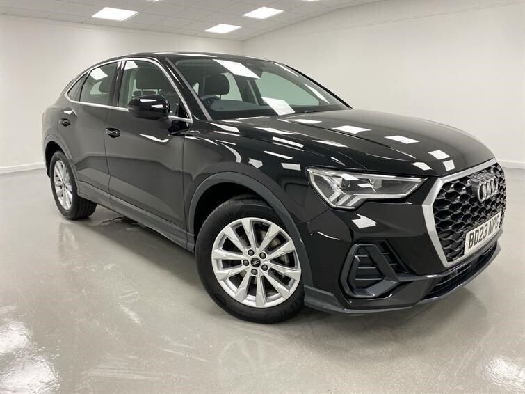Black Used 2023 Audi Q3 Sport SUV | £29,795 (Fair price) - Image 1/4