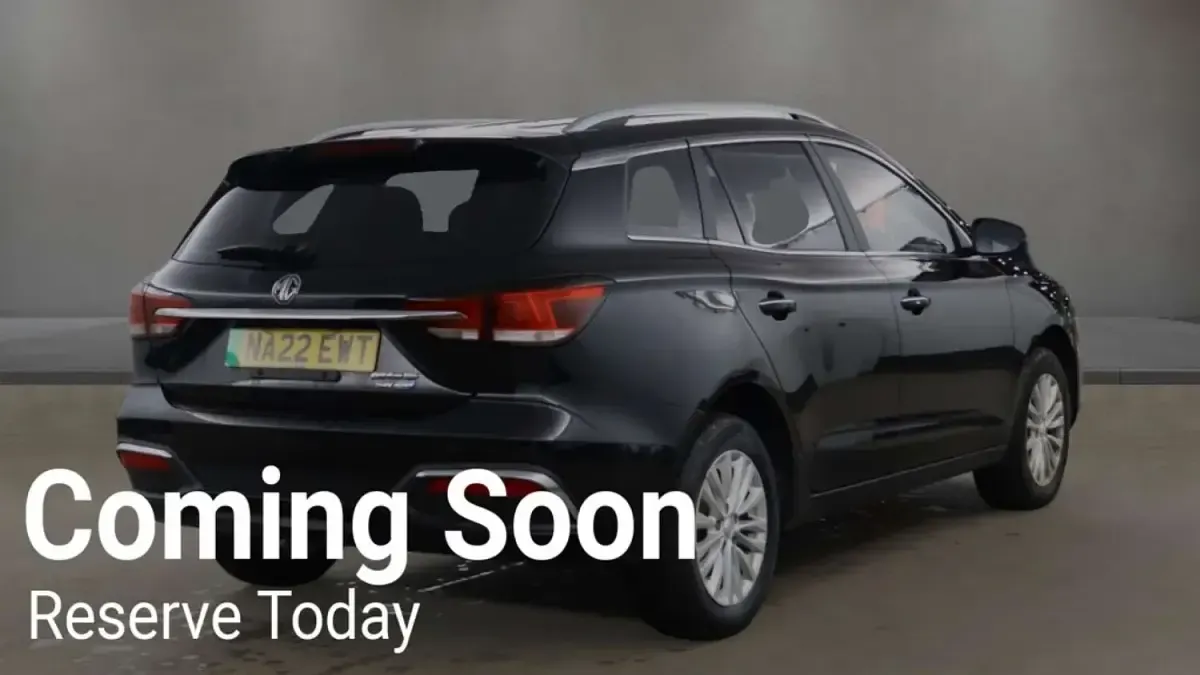 Used MG MG5 EV Exclusive 114 kW (156 HP) 2022 Black Estate